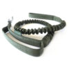 Hundeleine mit Ruckdämpfer Olive Grün