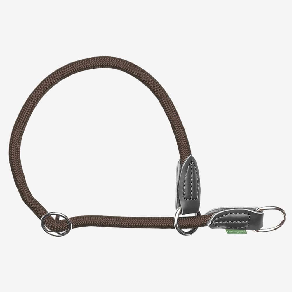 Zugstopp Halsband Braun
